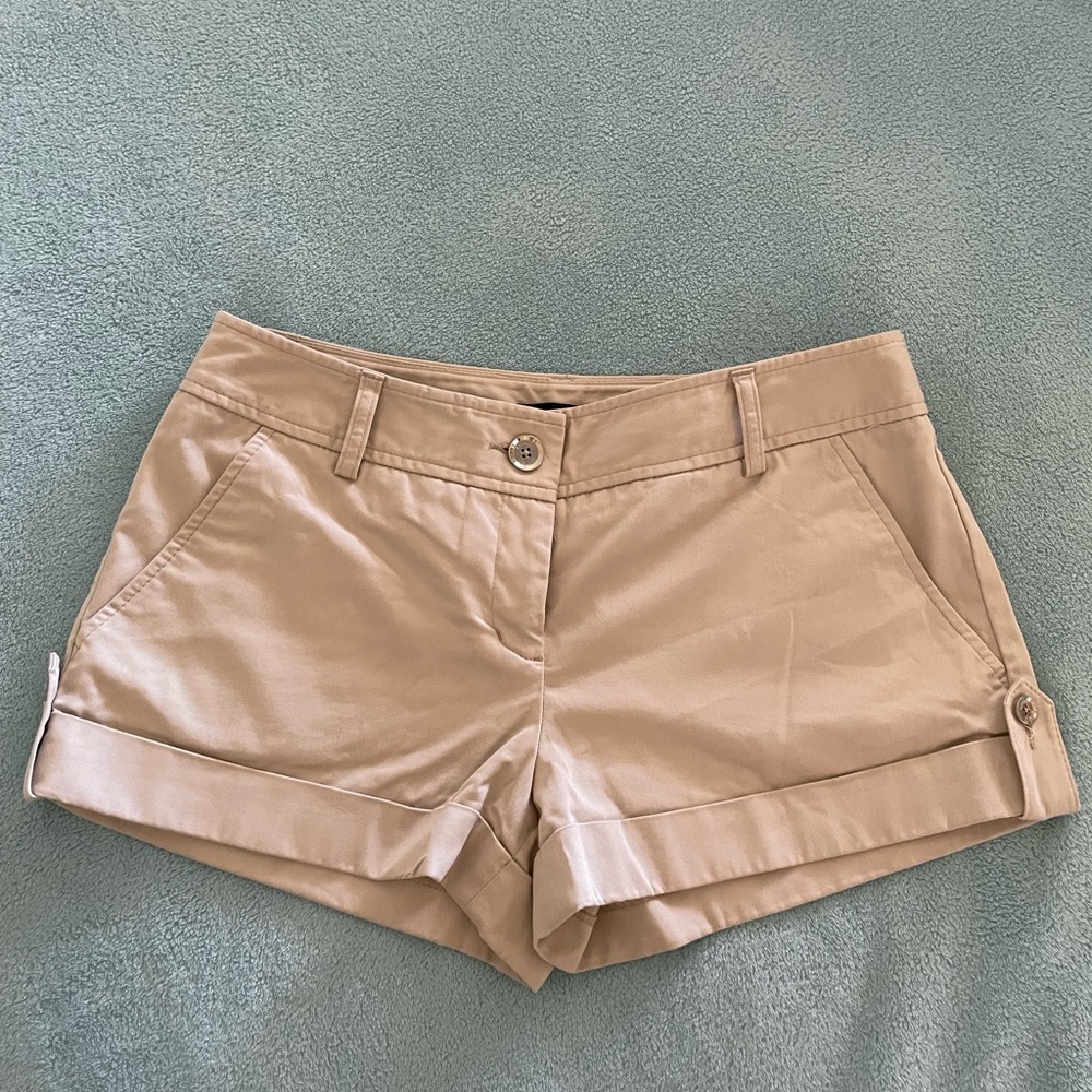 Express Design Studio Khaki Shorts